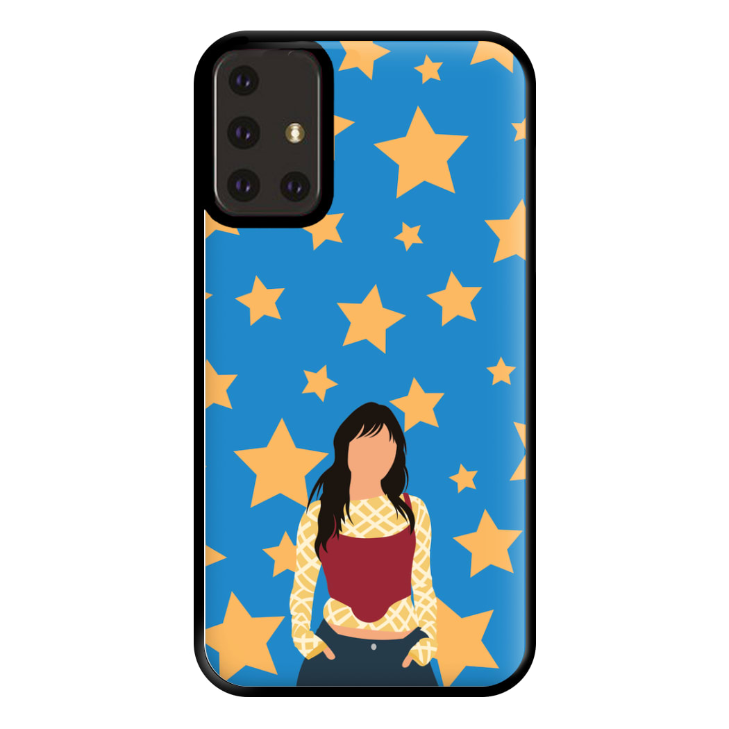 Gold Stars Phone Case for Galaxy A71