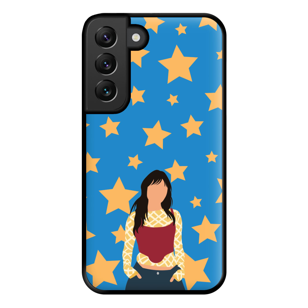 Gold Stars Phone Case for Galaxy S22 Plus