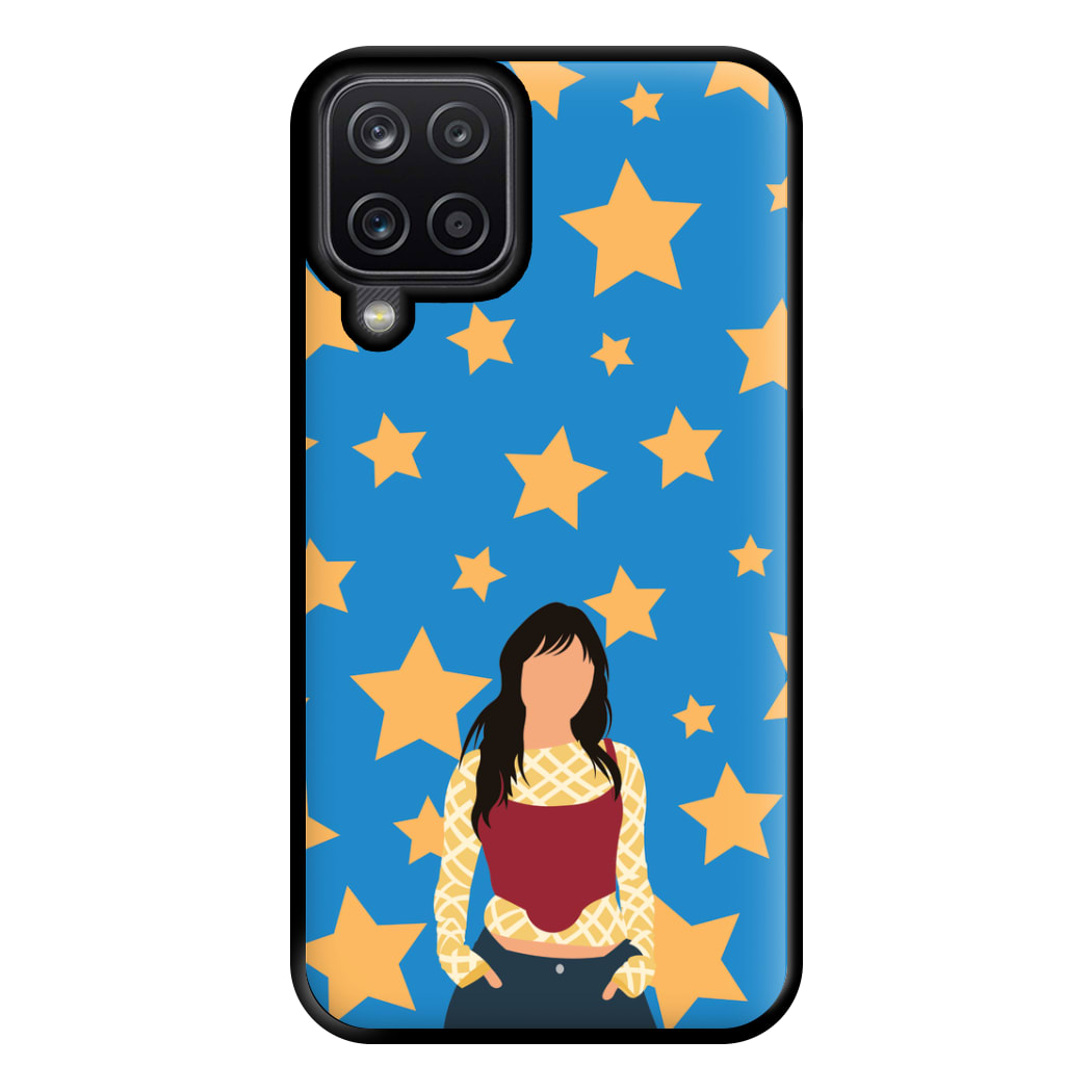 Gold Stars Phone Case for Galaxy A12