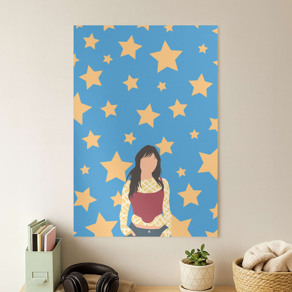 Gold Stars Poster