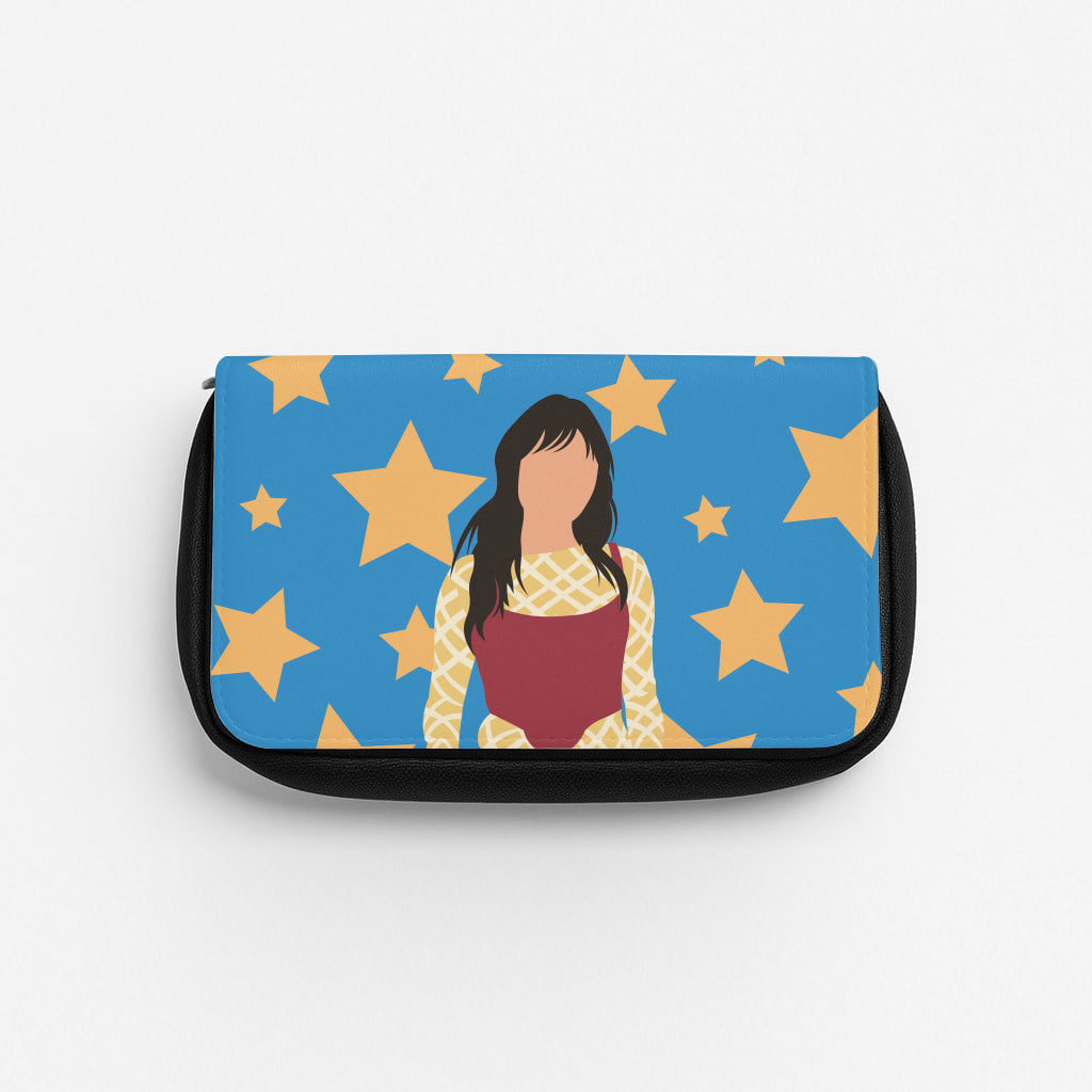 Gold Stars Pencil Case