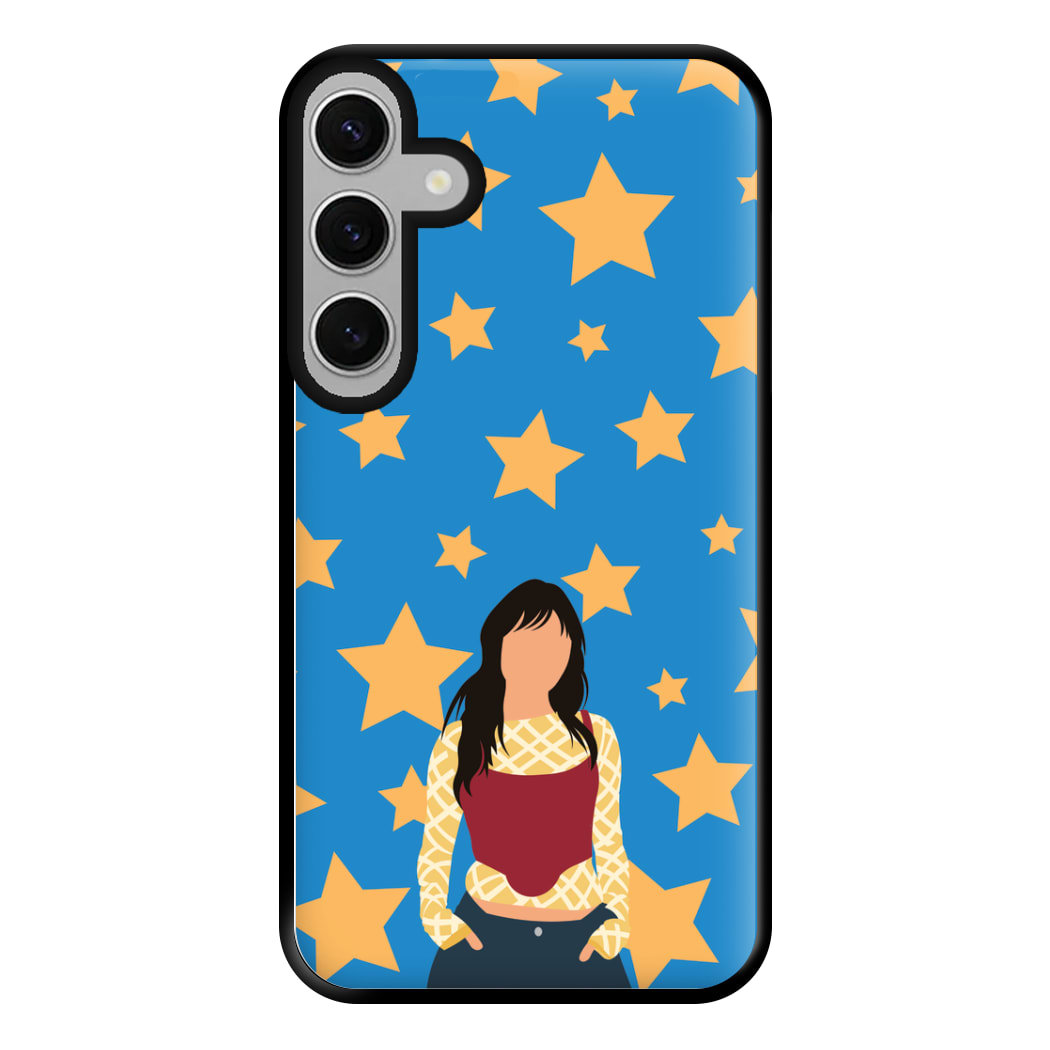 Gold Stars Phone Case for Galaxy S24FE