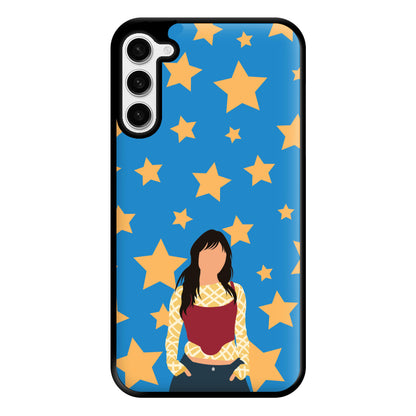 Gold Stars Phone Case for Galaxy S23 Plus