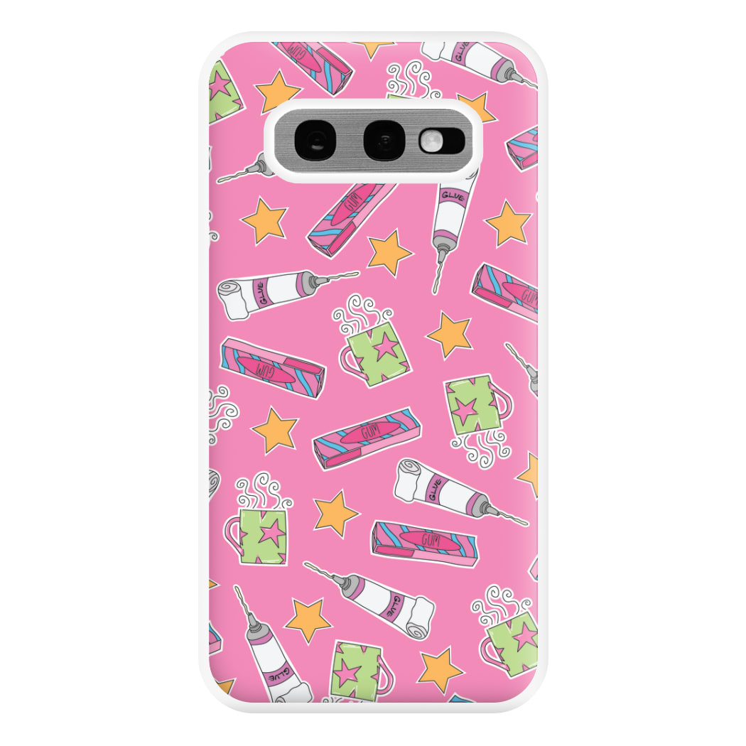 Glue Cup Star Collage Phone Case for Galaxy S10e