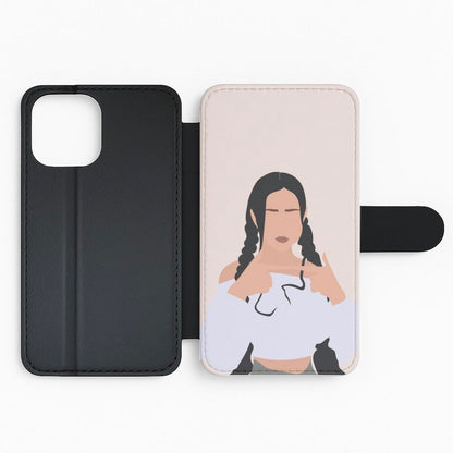 Shy - Bella Poarch Flip Phone Case