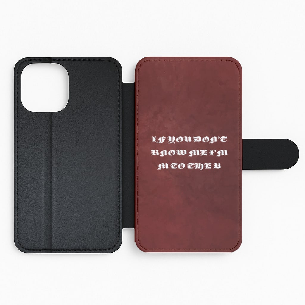 M To The B - Bella Poarch Flip Phone Case