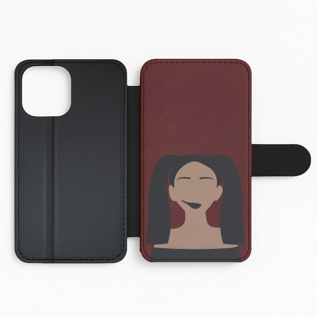 Bella Poarch Cartoon Flip Phone Case
