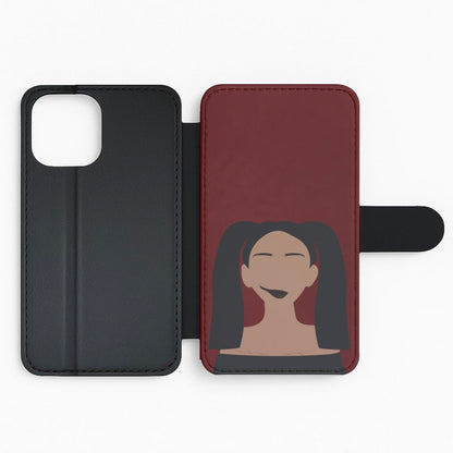 Bella Poarch Cartoon Flip Phone Case