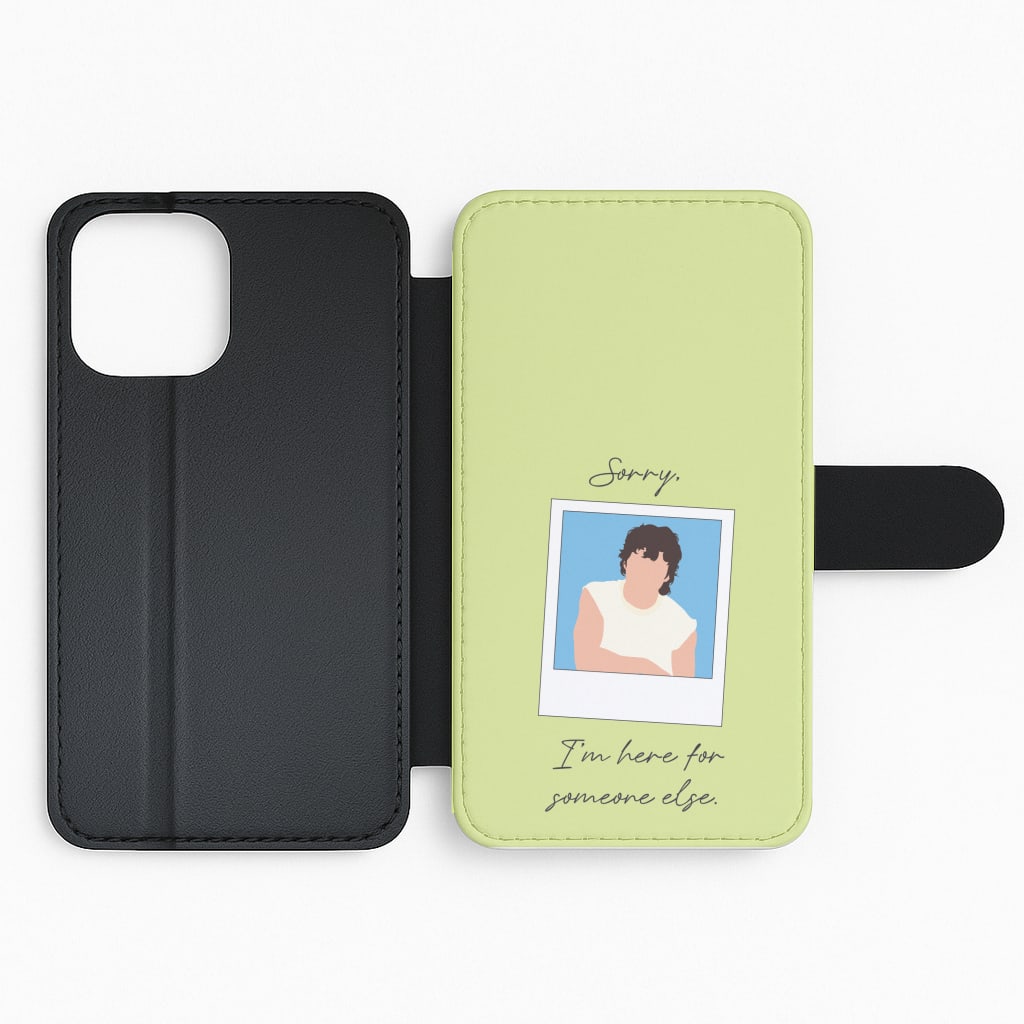 Sorry, I'm Here For Someone Else Flip Phone Case