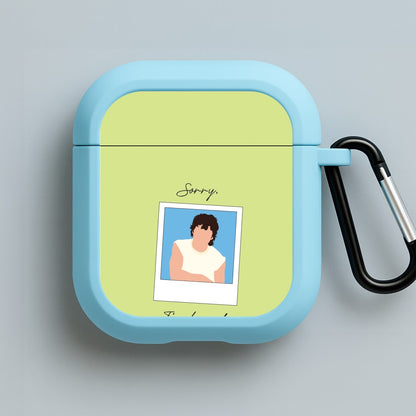 Sorry, I'm Here For Someone Else Blue AirPods Case
