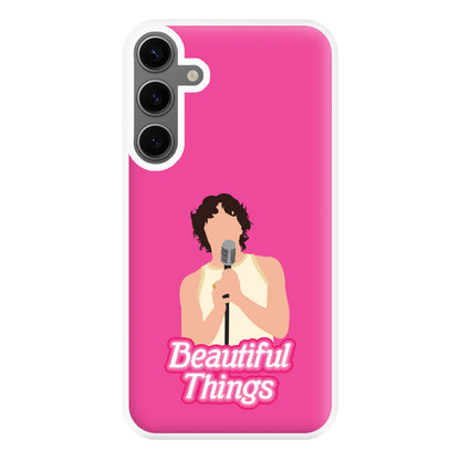 Neon Pink Beautiful Things Phone Case for Galaxy S24FE