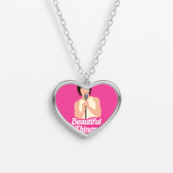 Neon Pink Beautiful Things Necklace