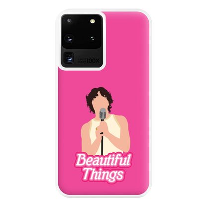Neon Pink Beautiful Things Phone Case for Galaxy S20 Ultra