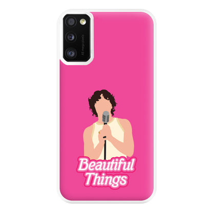 Neon Pink Beautiful Things Phone Case for Galaxy A41