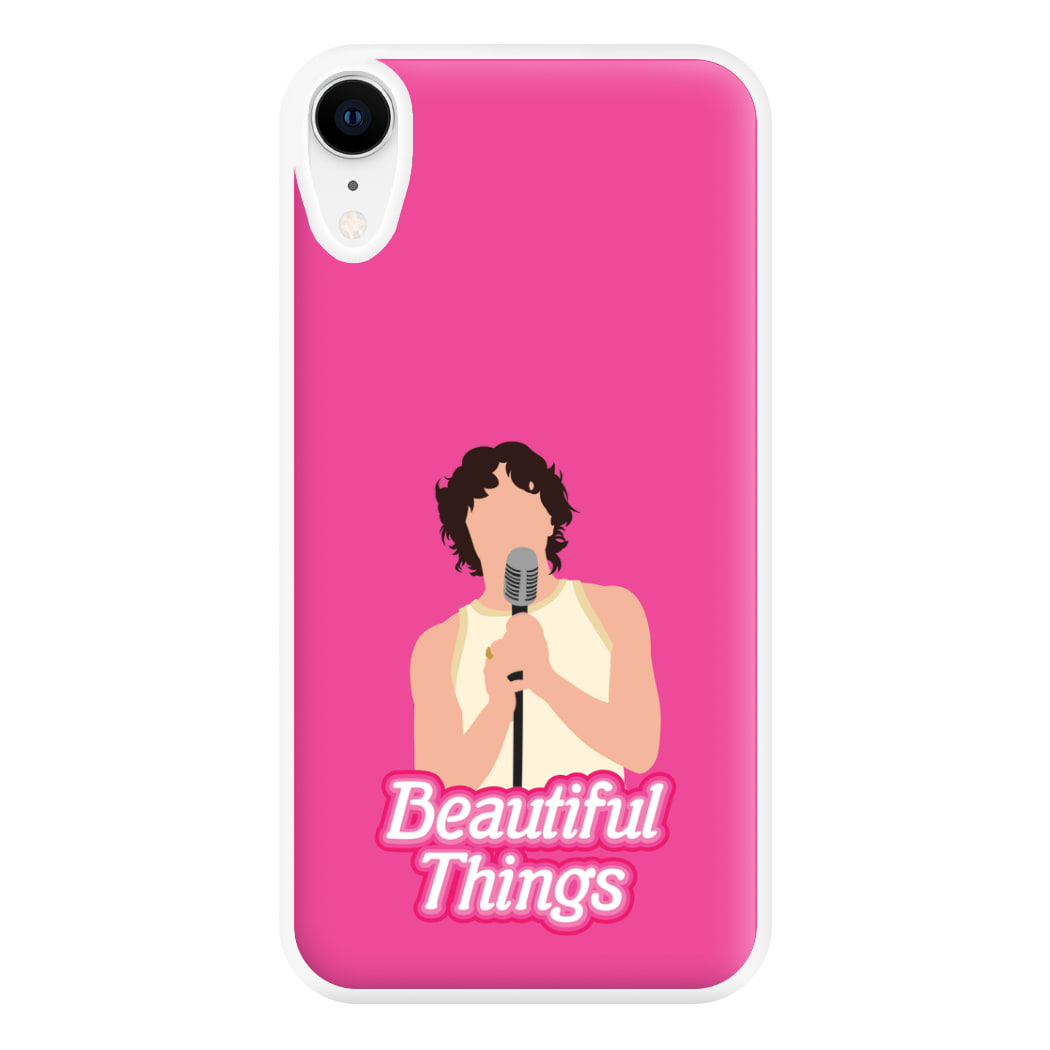 Neon Pink Beautiful Things Phone Case for iPhone XR