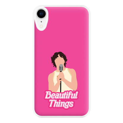 Neon Pink Beautiful Things Phone Case for iPhone XR