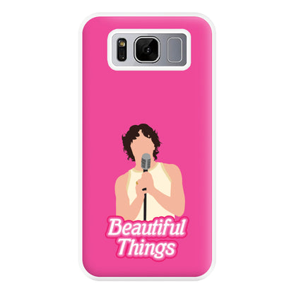 Neon Pink Beautiful Things Phone Case for Galaxy S8 Plus
