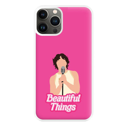 Neon Pink Beautiful Things Phone Case for iPhone 13 Pro Max