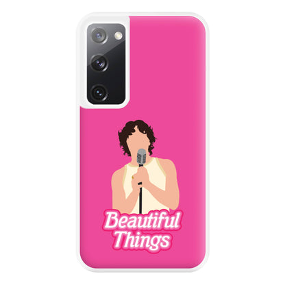 Neon Pink Beautiful Things Phone Case for Galaxy S20FE