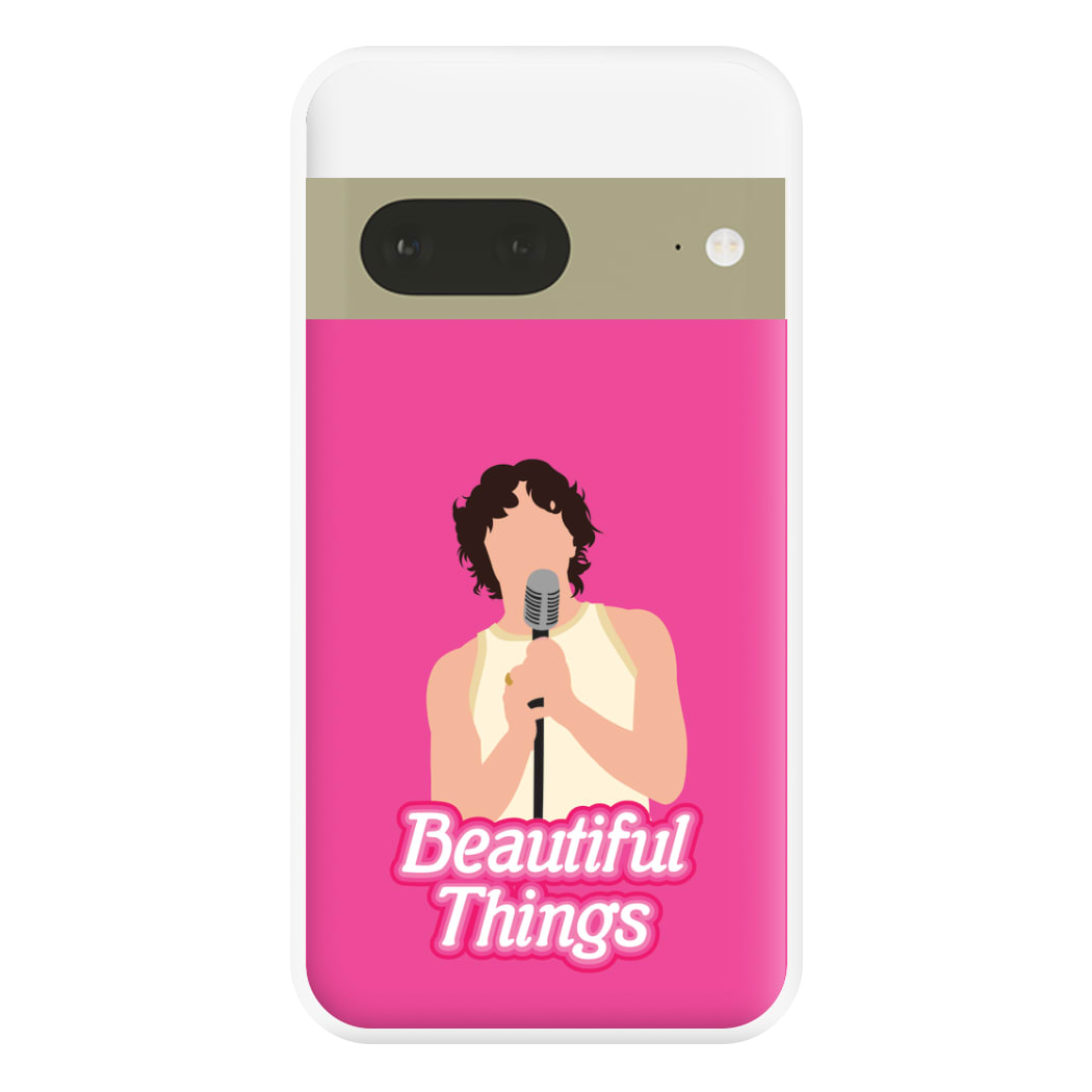 Neon Pink Beautiful Things Phone Case for Google Pixel 7a
