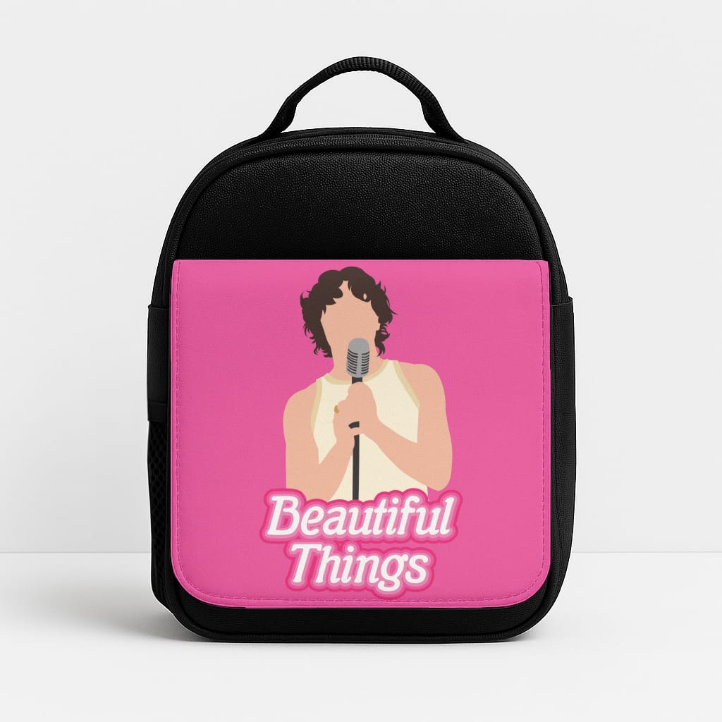Neon Pink Beautiful Things Lunchbox
