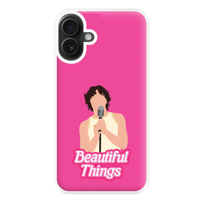 Neon Pink Beautiful Things Phone Case for iPhone 16 Plus
