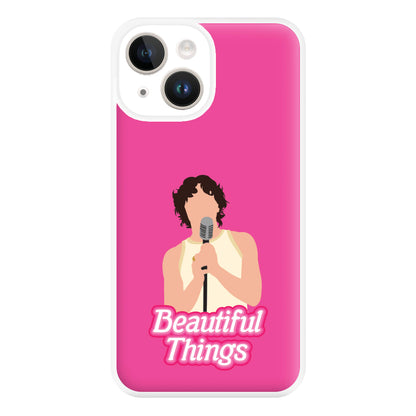 Neon Pink Beautiful Things Phone Case for iPhone 14