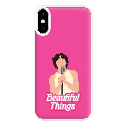 Neon Pink Beautiful Things Phone Case for iPhone XS Max