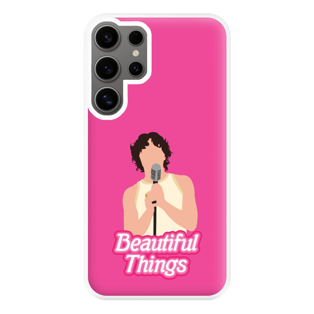 Neon Pink Beautiful Things Phone Case for Galaxy S24 Ultra