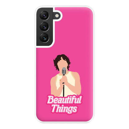 Neon Pink Beautiful Things Phone Case for Galaxy S22 Plus