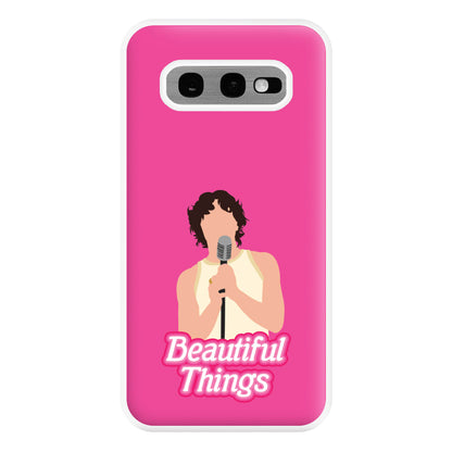 Neon Pink Beautiful Things Phone Case for Galaxy S10e