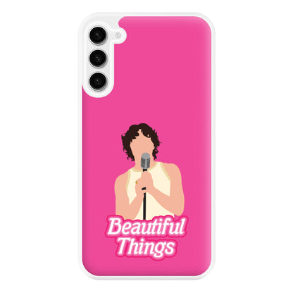 Neon Pink Beautiful Things Phone Case for Galaxy S23FE
