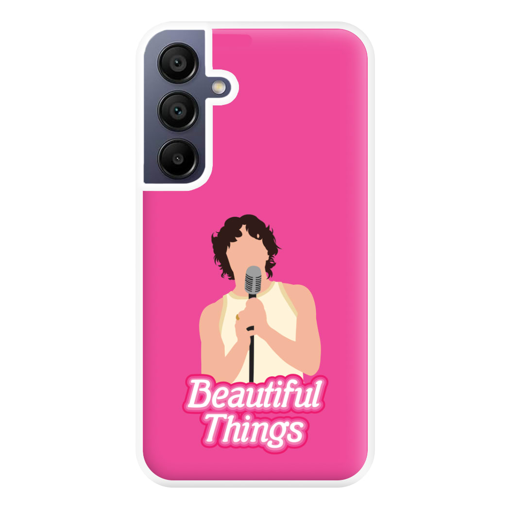 Neon Pink Beautiful Things Phone Case for Galaxy A16