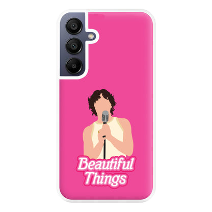 Neon Pink Beautiful Things Phone Case for Galaxy A16