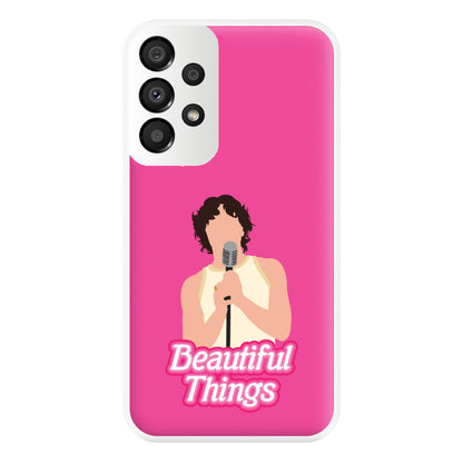 Neon Pink Beautiful Things Phone Case for Galaxy A33
