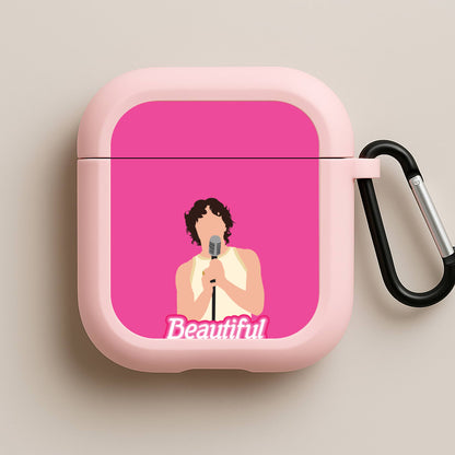 Neon Pink Beautiful Things Pink AirPods Case