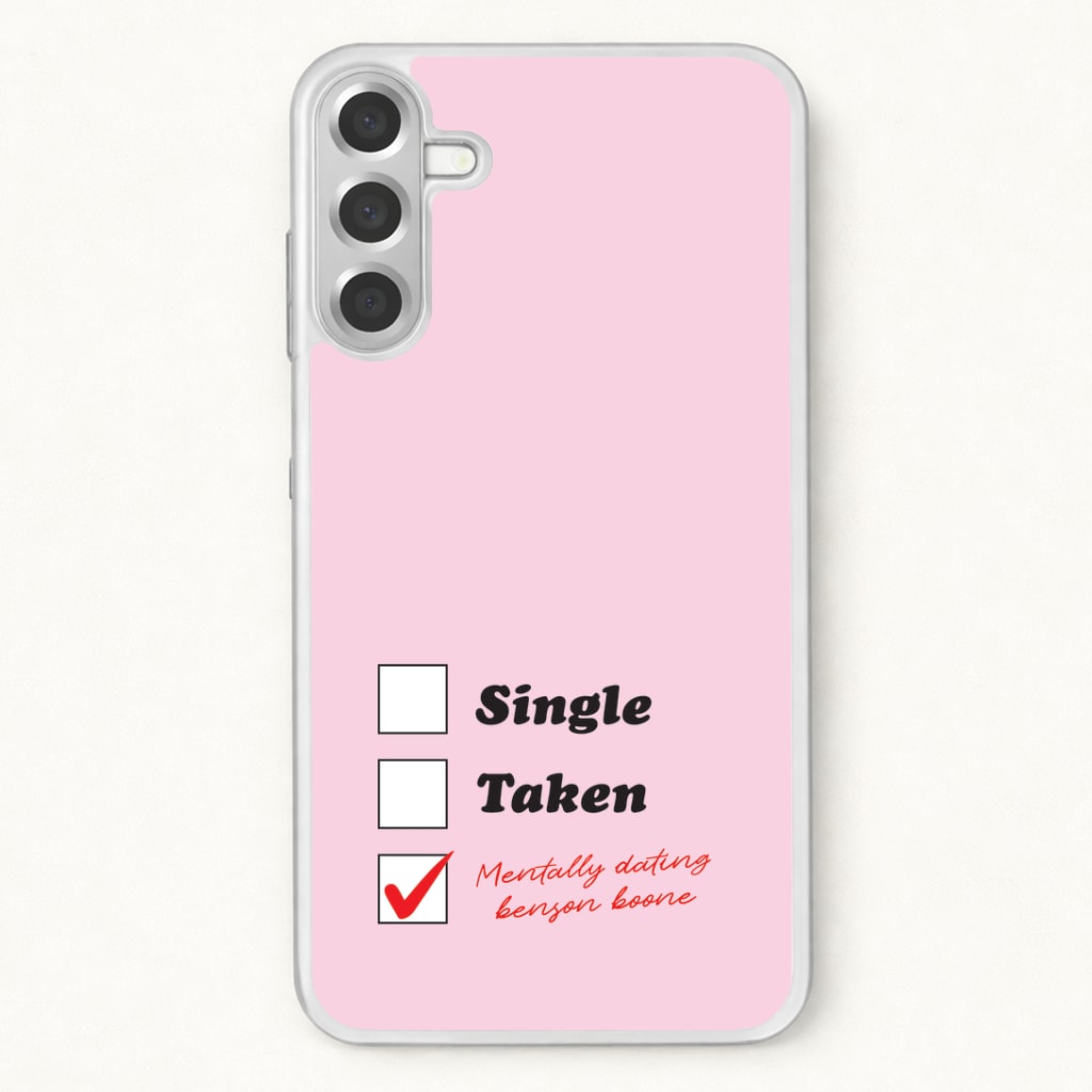 Mentally Dating Benson Phone Case for Galaxy A37