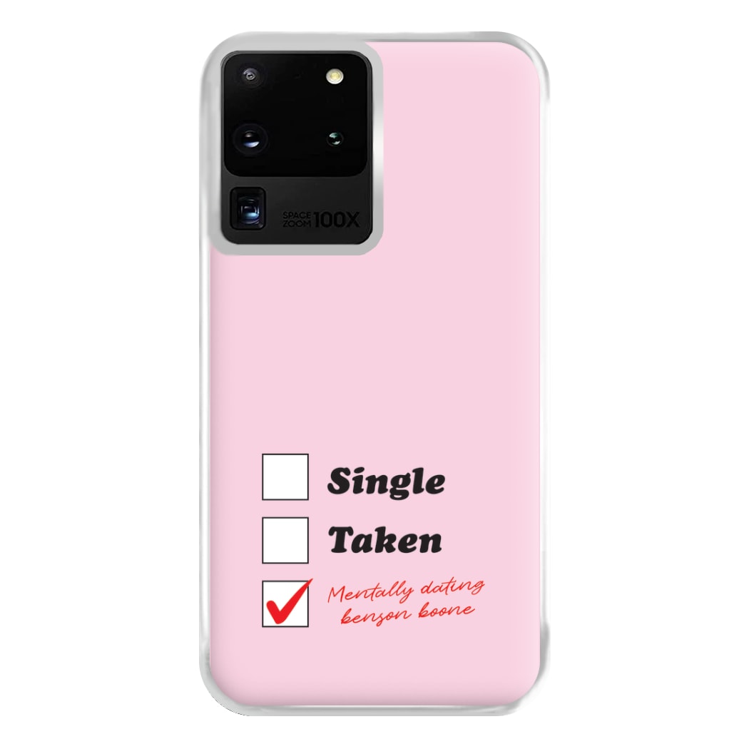 Mentally Dating Benson Phone Case for Galaxy S20 Ultra