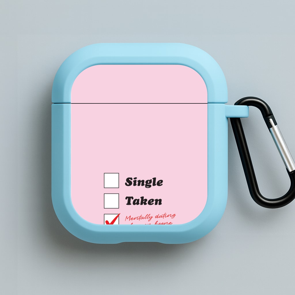 Mentally Dating Benson Blue AirPods Case