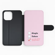 Mentally Dating Benson Flip / Wallet Phone Case 2