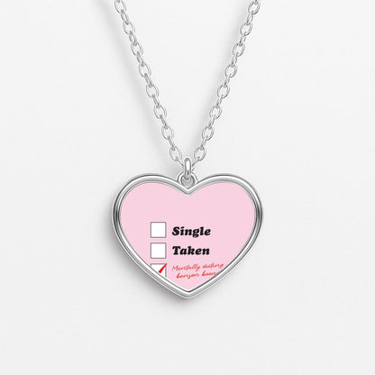 Mentally Dating Benson Necklace