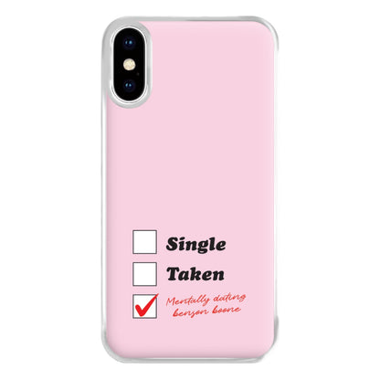 Mentally Dating Benson Phone Case for iPhone XS Max