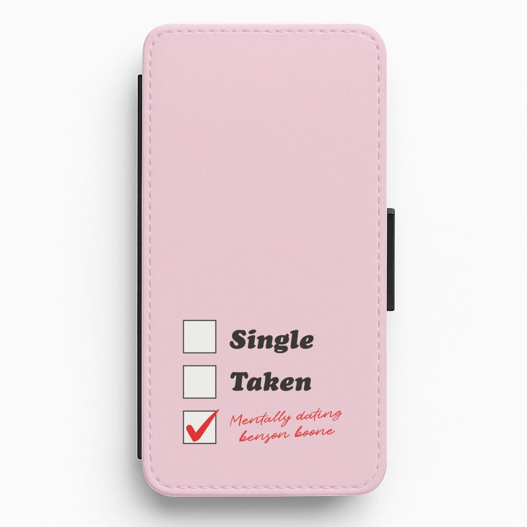 Mentally Dating Benson Flip / Wallet Phone Case