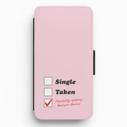 Mentally Dating Benson Flip / Wallet Phone Case
