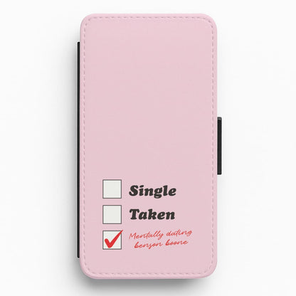 Mentally Dating Benson Flip / Wallet Phone Case
