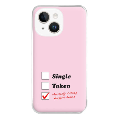Mentally Dating Benson Phone Case for iPhone 14 Plus