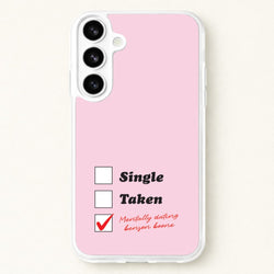 Mentally Dating Benson Phone Case for Galaxy S26 Plus
