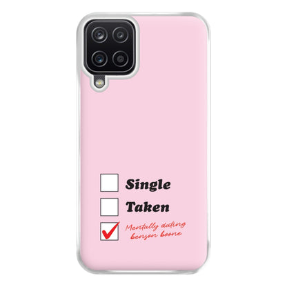 Mentally Dating Benson Phone Case for Galaxy A12