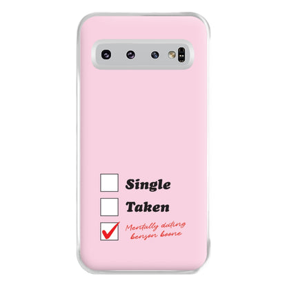 Mentally Dating Benson Phone Case for Galaxy S10 Plus