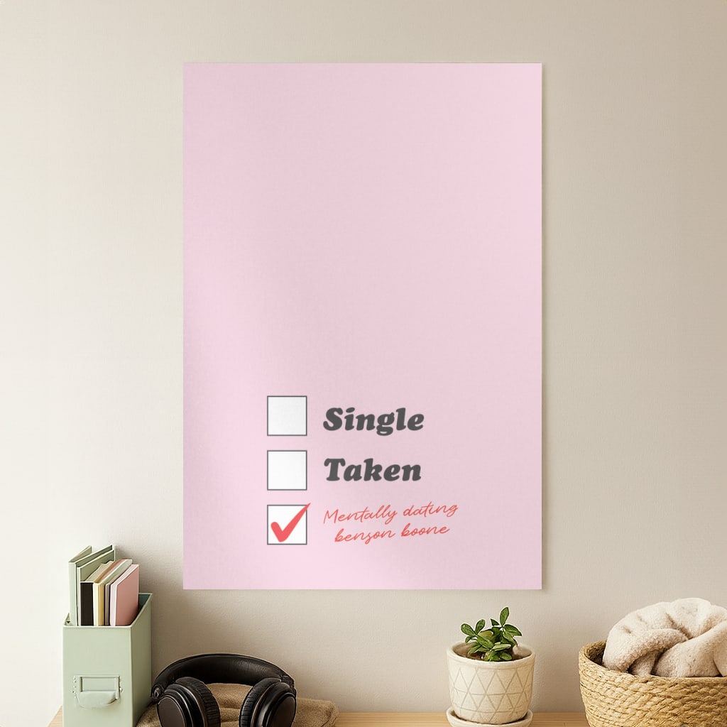 Mentally Dating Benson Poster
